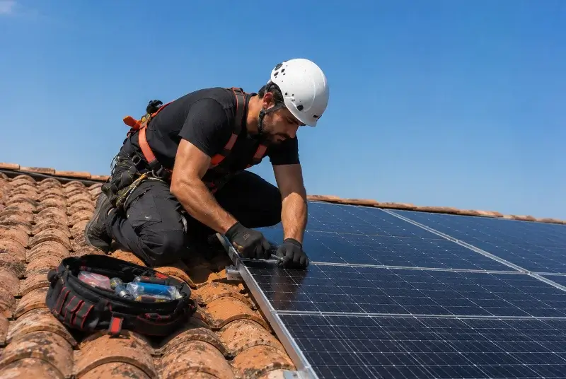 Maintenance et monitoring de panneaux solaires à Bras